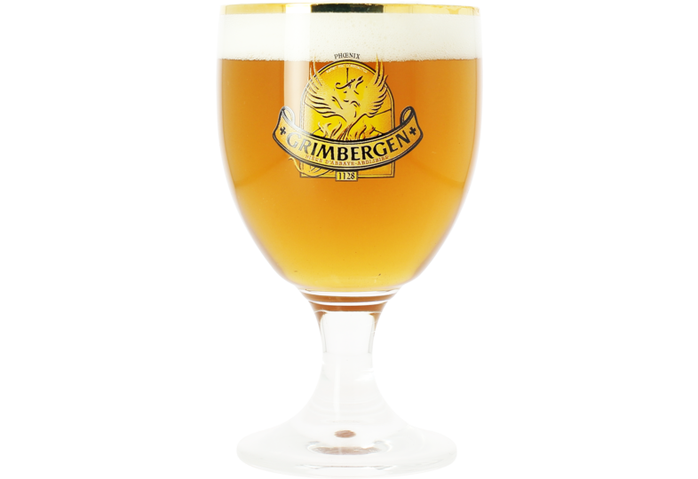 Bicchieri - Bicchiere bordo dorato Grimbergen - 25cl