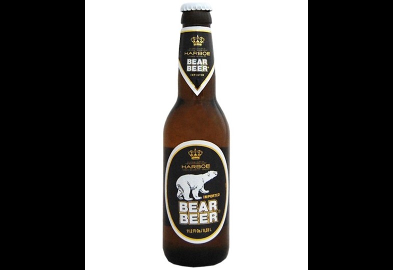 BEAR BEER 33cl bière de la brasserie HARBOE - Danemark- Bjørne Beer ...