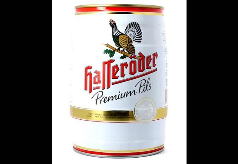 Fûts de bière - Fût 5L Hasseroder Premium Pils