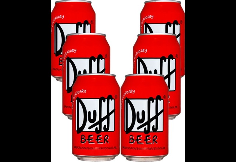 Bouteilles - Pack de 6 Duff Beer - Canette