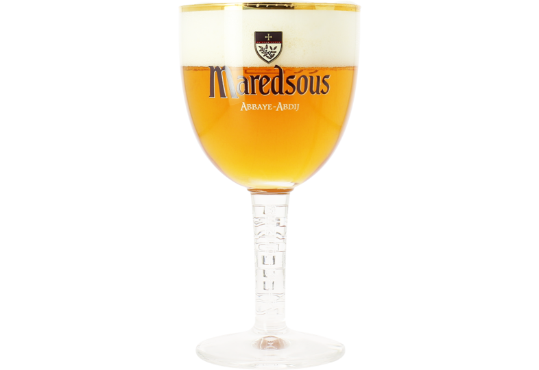 Verres à bière - Verre Maredsous Calice à Pied Fin - 33 cl
