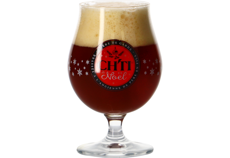 Beer glasses - Ch'ti de Noël 25cl glass
