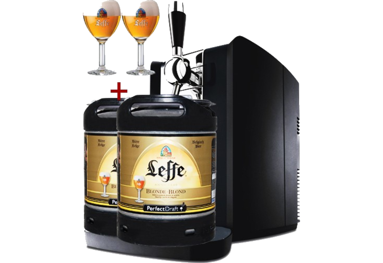 Tireuse à bière Perfectdraft - Perfectdraft HD 3620 + 2 fûts et 2 V Leffe