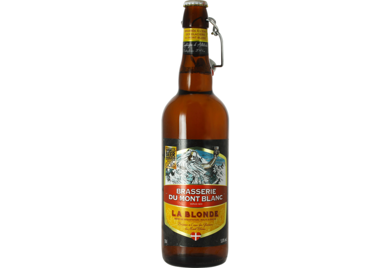 Bouteilles - Blonde du Mont Blanc 75cl