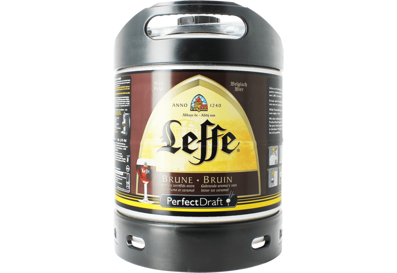 Bier Tapvatjes - Leffe Bruin PerfectDraft Vat 6L