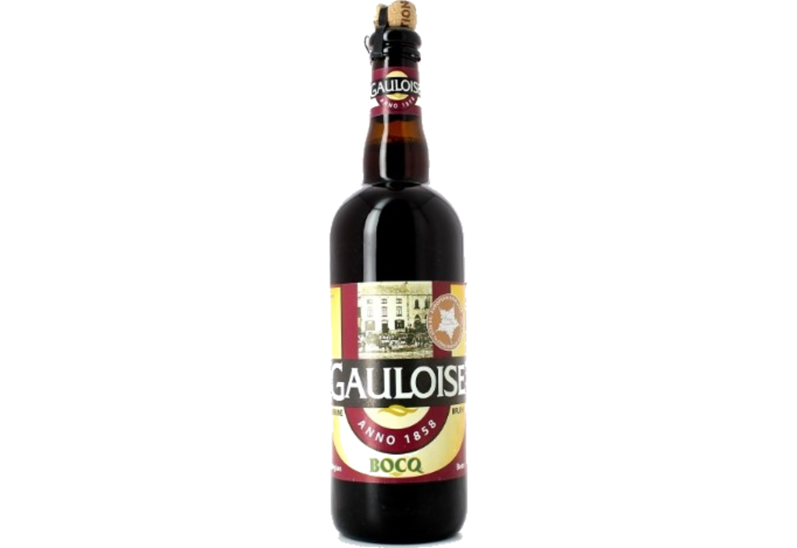 Bière Gauloise brune, brasserie du bocq, bière brune belge Bière Gauloise brune, brasserie du bocq, bière brune belge