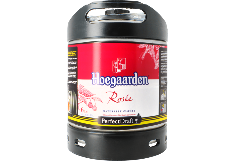 Fûts de bière - Fût 6L Hoegaarden Rosée