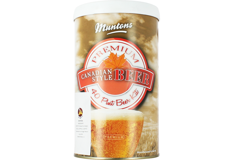 Kits de bière Muntons - Kit à bière Muntons Canadian Ale