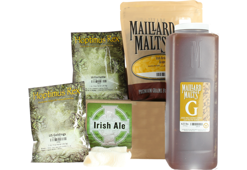 All-Grain Beer Kit - Irish Red Ale Extract Kit with Speciality Grains