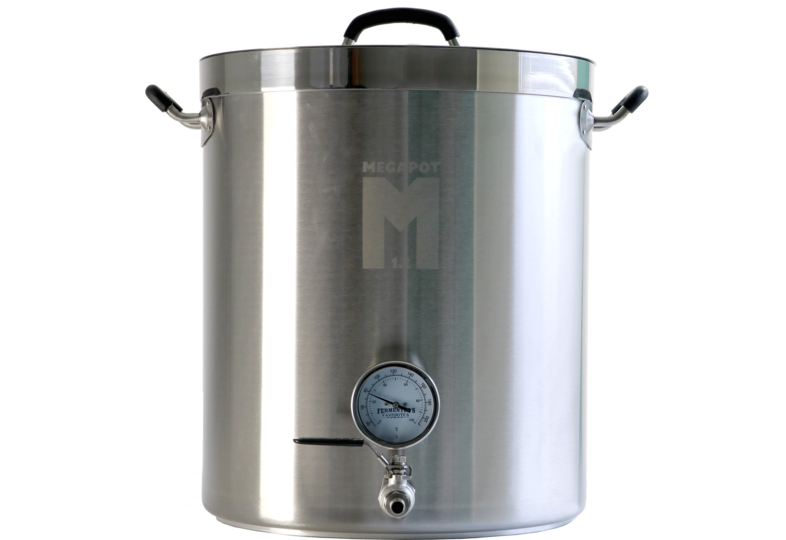 Accessoires du brasseur - Cuve de brassage MegaPot 8gal (30L) avec robinet et thermomètre