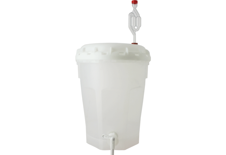 Fermentation de la bière - Seau de fermentation 11L