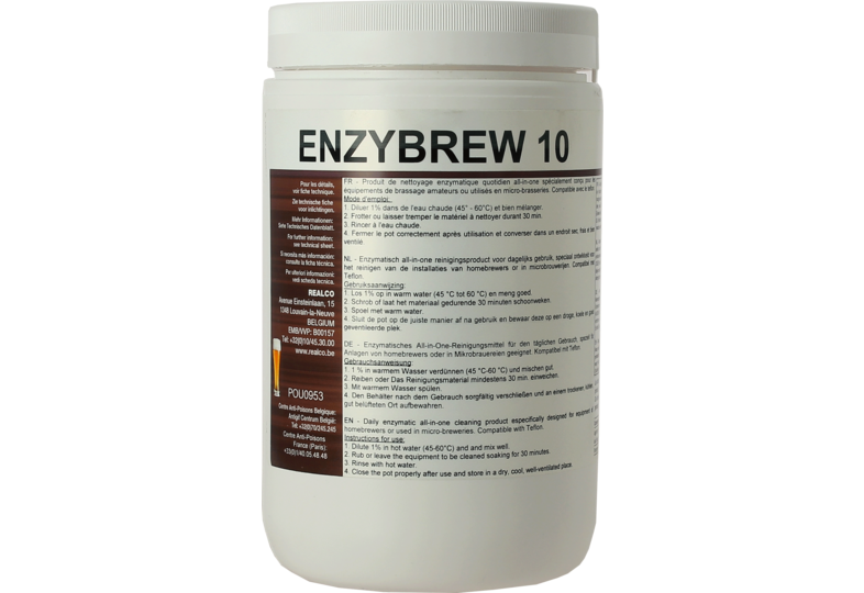 Nya produkter - Détergent enzymatique Enzybrew 10 750g