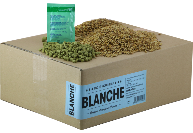 Kit à bière tout grain - Recette Beer Kit bière Blanche