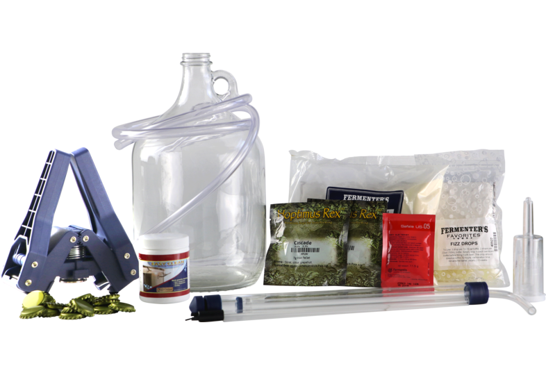 Moutpakket - Kit de brassage American Wheat extrait + grains 1 gal (3,8 L)