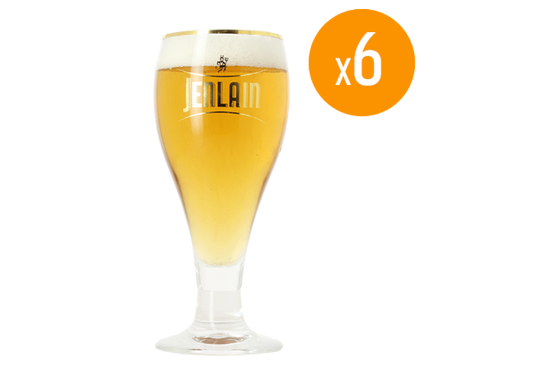 Verres à bière - Pack de 6 Verres Jenlain - 25 cl