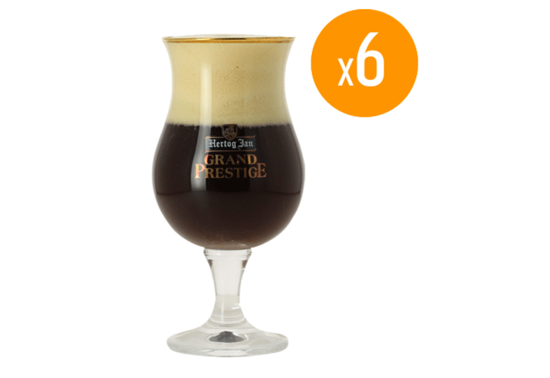 Verres à bière - Pack de 6 Verres Hertog Jan Grand Prestige - 25 cl