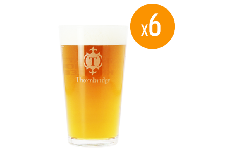 Verres à bière - Pack de 6 Verres Thornbridge - 25 cl