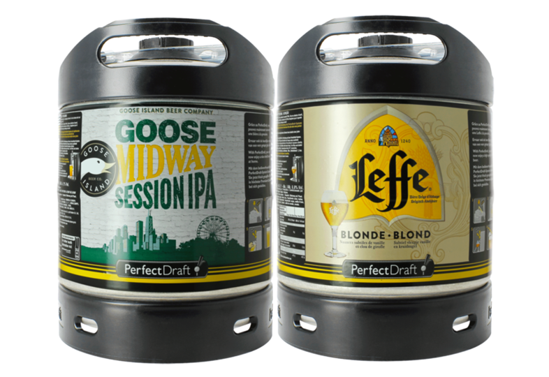 Fûts de bière - Pack 2 fûts 6L : Leffe/Midway