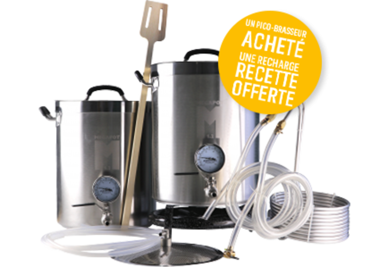 Accessori per la birrificazione - Set di brassaggio completo: il Pico Brasseur