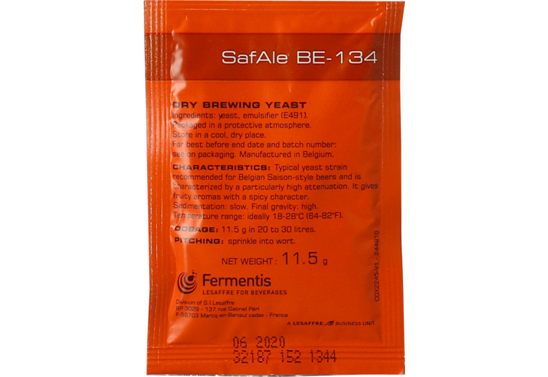 Levures pour fermentation - Levure Safale BE-134 11g
