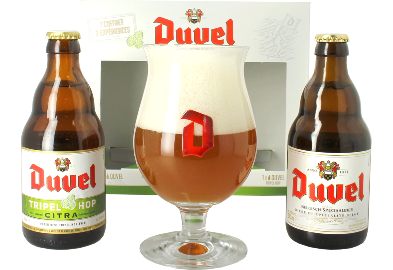 Duvel Classic and Tripel Hop gift packBuy the best beer online