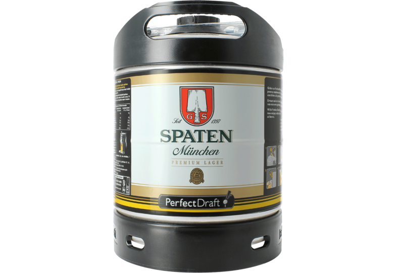 Bier Tapvatjes - Spaten Münchner Hell PerfectDraft Vat 6L