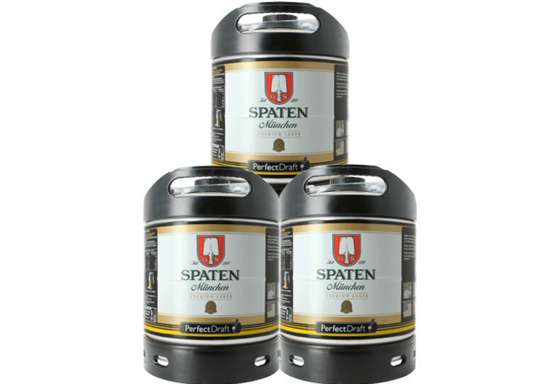 Fûts de bière - Pack 3 fûts 6L Spaten