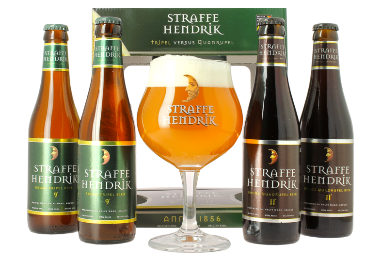 Coffrets cadeaux verre et bière - Coffret Straffe Hendrik