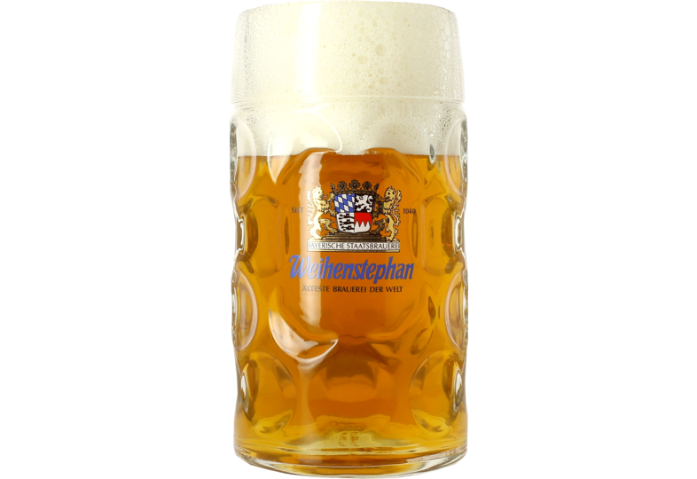 Verres à bière - Chope Weihenstephaner 1 litre
