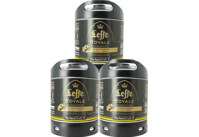 Kegs - Leffe Royale Whitbread Golding PerfectDraft Keg - 3-pack