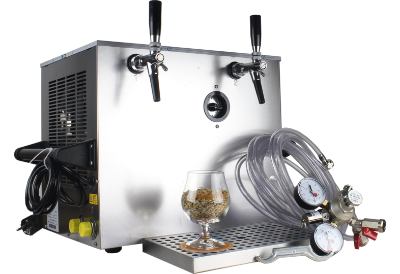 Pro Beer Dispenser pouring 95L per hour with 2 taps