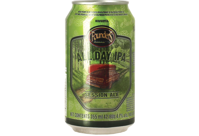 Flessen - Founders All Day IPA - Blik