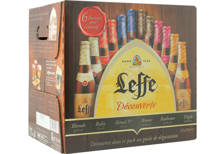 Accessoires et cadeaux - Pack Leffe Découverte 12x33cl