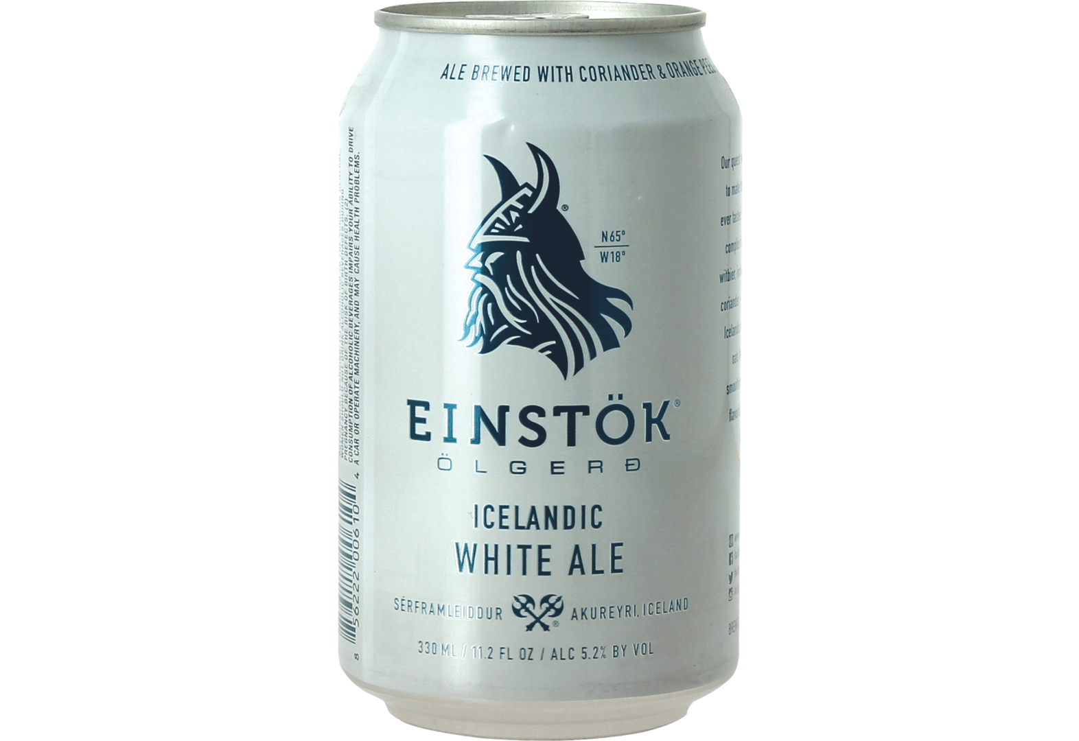 Einstok Icelandic White Ale Zesty, spicy Icelandic witbier with