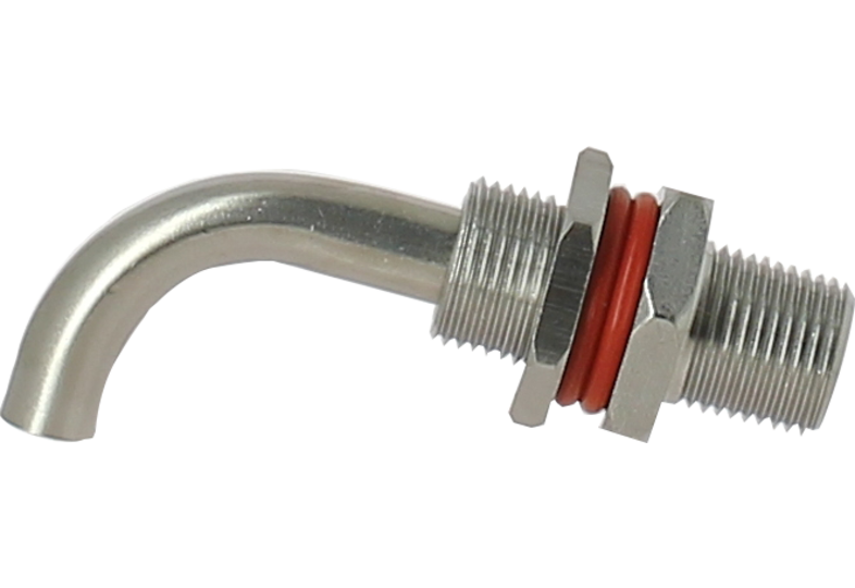 Accessoires du brasseur - Valve 1/2" NTP IsoFlow ™ avec tube coudée