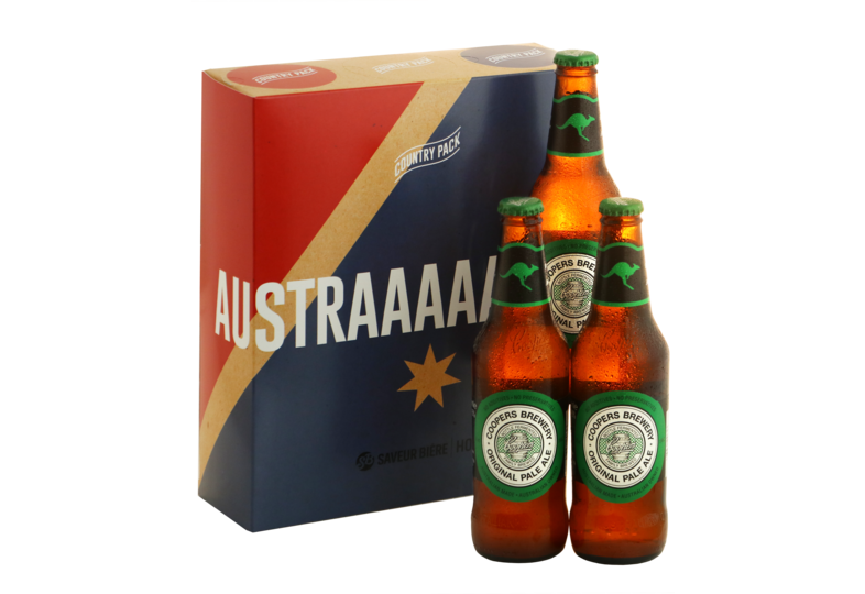 Gift Box - Australia World Cup Country Pack - 3 Coopers Original Pale Ale