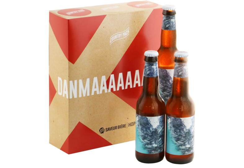 Gift Box - Danimarca World Cup Country Pack - 3 To Øl Sur Citra Sour Ale