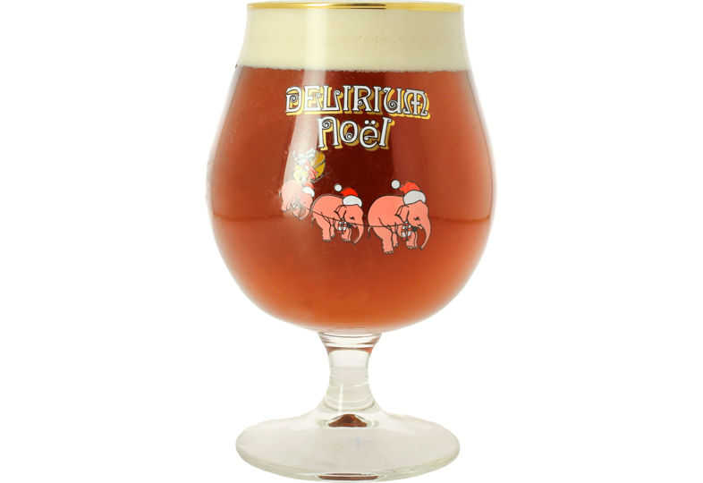 Delirium Christmas Beer Glass