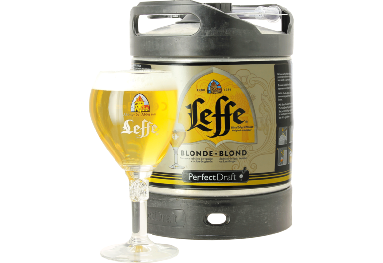 Tapvaten - Leffe Blonde PerfectDraft Tapvaatje + 1 Leffe glas 33cl