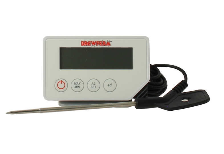 Accessoires du brasseur - Thermomètre sonde digital Brewferm