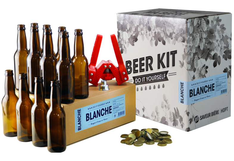 Brouwpakketten om bier te brouwen - Brouwpakket, Beerkit Witbier (XL)