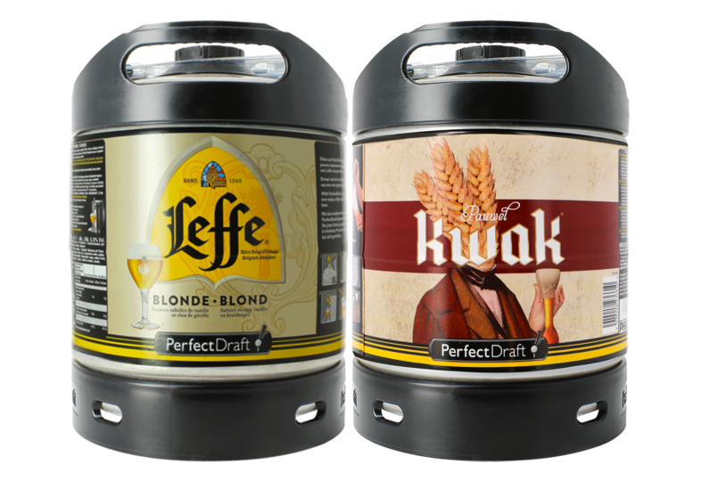 Fusti - Fusto Leffe Blonde e Kwak PerfectDraft 6L - 2-Pack