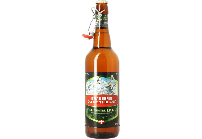 Flaschen Bier - Mont Blanc Cristal IPA - 75cl
