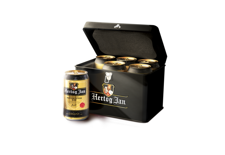 GIFTS - Hertog Jan 6 pack with Can Cooler Collector's case