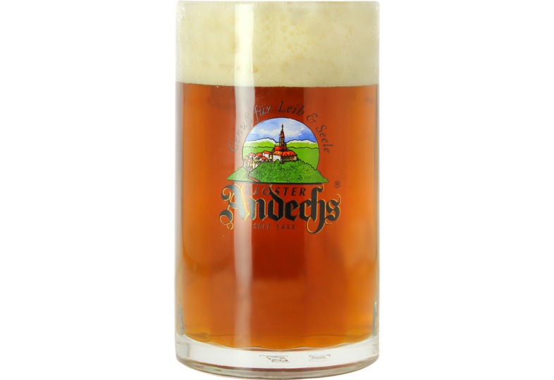 Verres à bière - Chope en verre Andechs - 50 cl