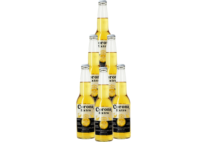 Bouteilles - Pack 6 Corona Extra