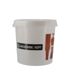 Accessoires du brasseur - Seau de fermentation 30L Saveur-Bière sans robinet avec couvercle non troué