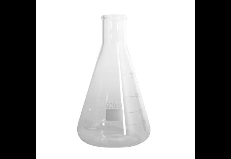 Accessoires du brasseur - Erlenmeyer 500 mL gradué et résistant à la chaleur