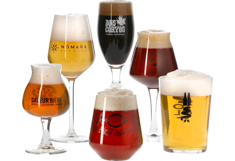 Verres à bière - Pack 6 verres originaux