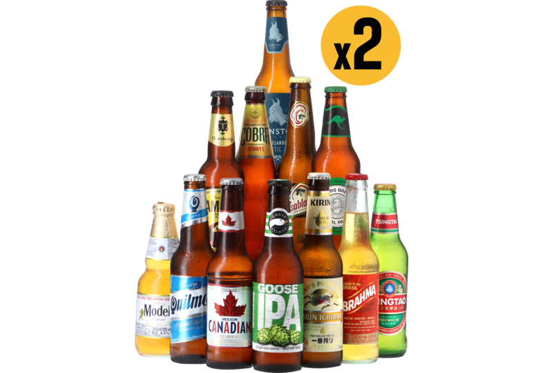 assortiments - Pack 2 Assortiments Bières du Monde